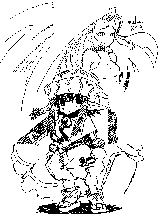 ロストリーフ　森の監視者エルファ　ピリオ＆針林樹の精霊子